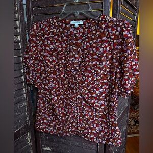 Madewell silk blouse